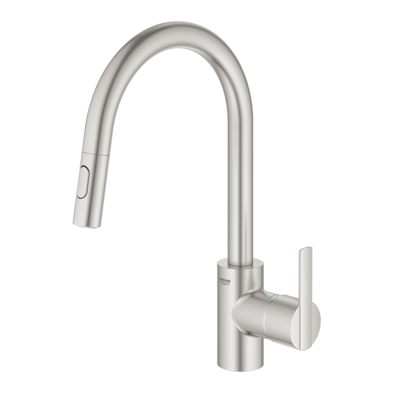 Змішувач одноважільний для мийки Grohe Feel, сталь (31486DC1) фото 2