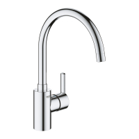 Смеситель однорычажный для мойки Grohe Feel C-излив, хром (32670002)