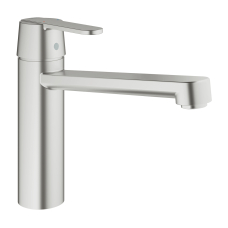 Смеситель однорычажный для мойки Grohe Get горизонтальный, сталь (30196DC0)