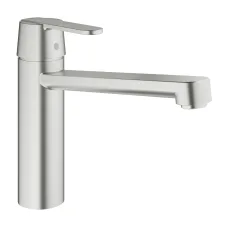 Смеситель однорычажный для мойки Grohe Get горизонтальный, сталь (30196DC0)