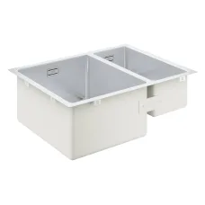 Мойка для кухни 585 x 450 мм, под столешницу, 1,5 чаши, матовая (31577SD1)