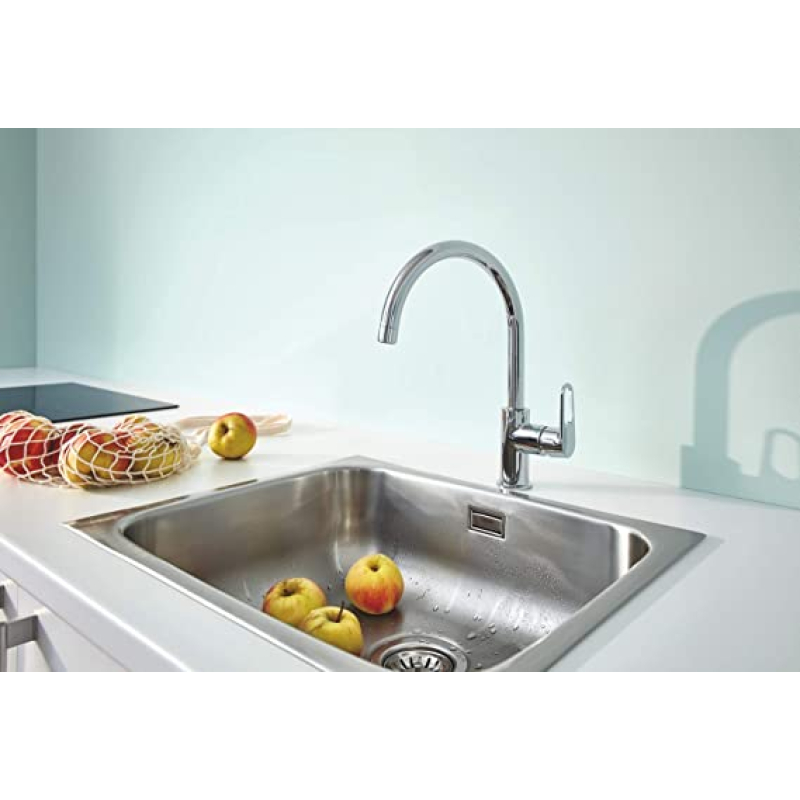 Змішувач одноважільний для мийки Grohe Start Flow, хром (31555001) фото 2
