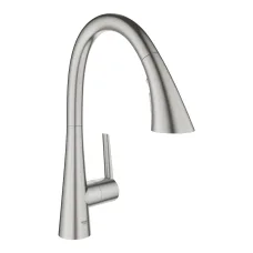 Смеситель однорычажный для мойки Grohe Scala, сталь (30440DC0)