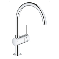 Смеситель однорычажный для мойки Grohe Vento, C-излив хром (30427000)