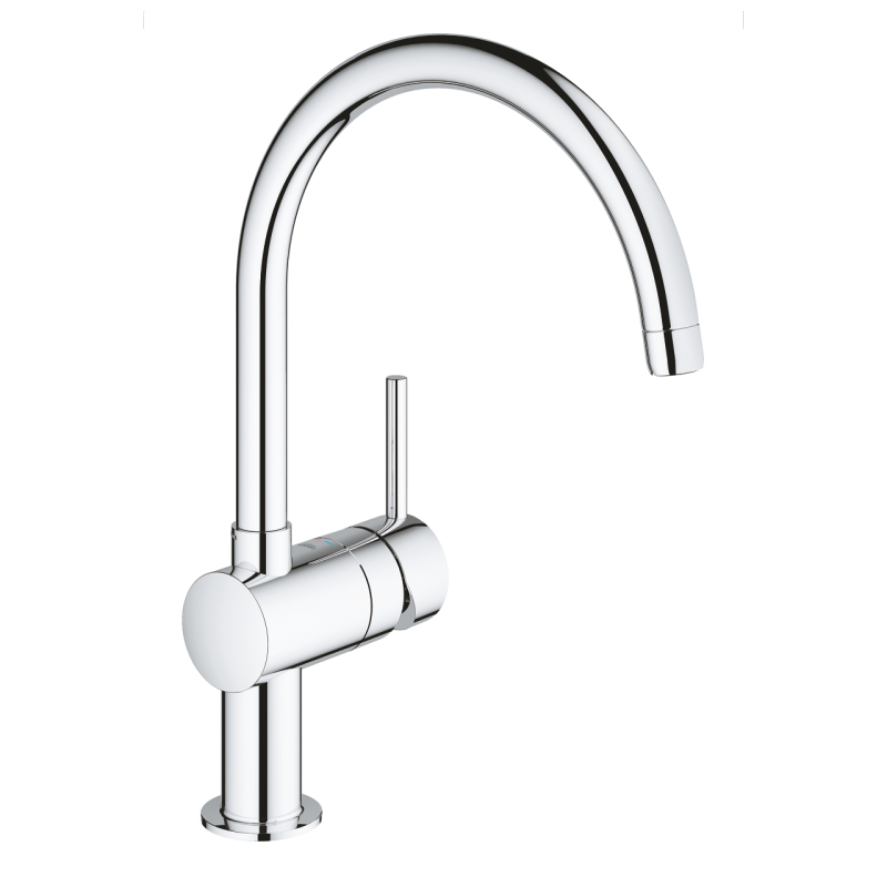 Змішувач одноважільний для мийки Grohe Vento, C-излив хром (30427000) фото 1