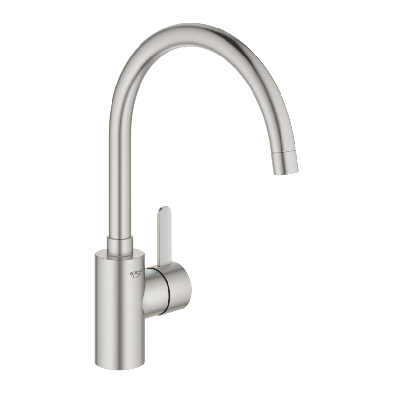 Змішувач одноважільний для мийки Grohe Via Cosmo, сталь (30431DC0) фото 1