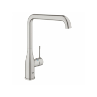Смеситель однорычажный для мойки Grohe Accent, сталь (30423DC0)