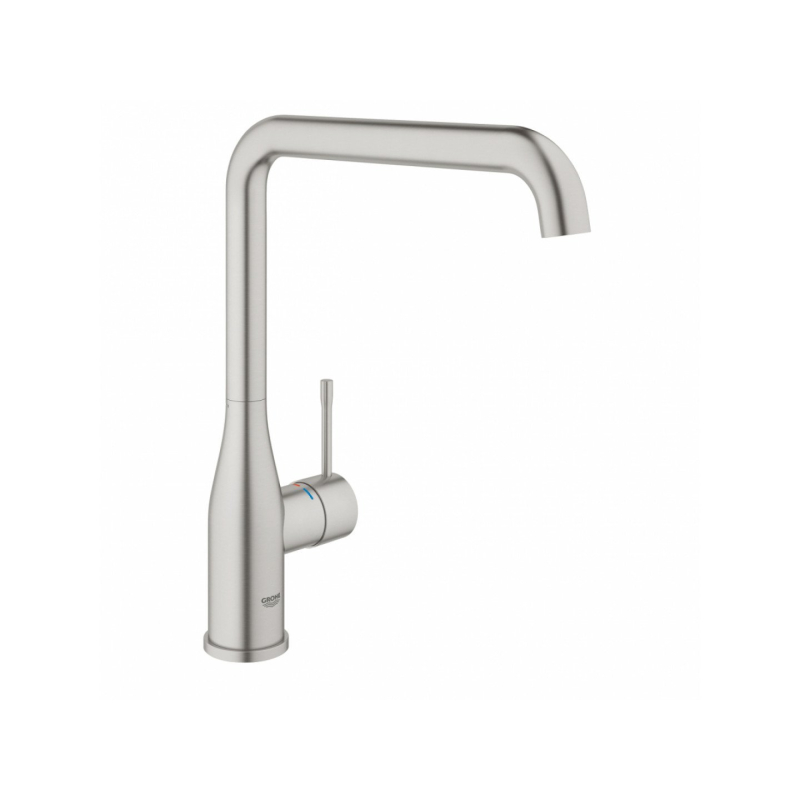 Смеситель однорычажный для мойки Grohe Accent, сталь (30423DC0) фото 1