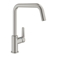 Смеситель однорычажный для мойки Grohe Start, суперсталь (30470DC0)