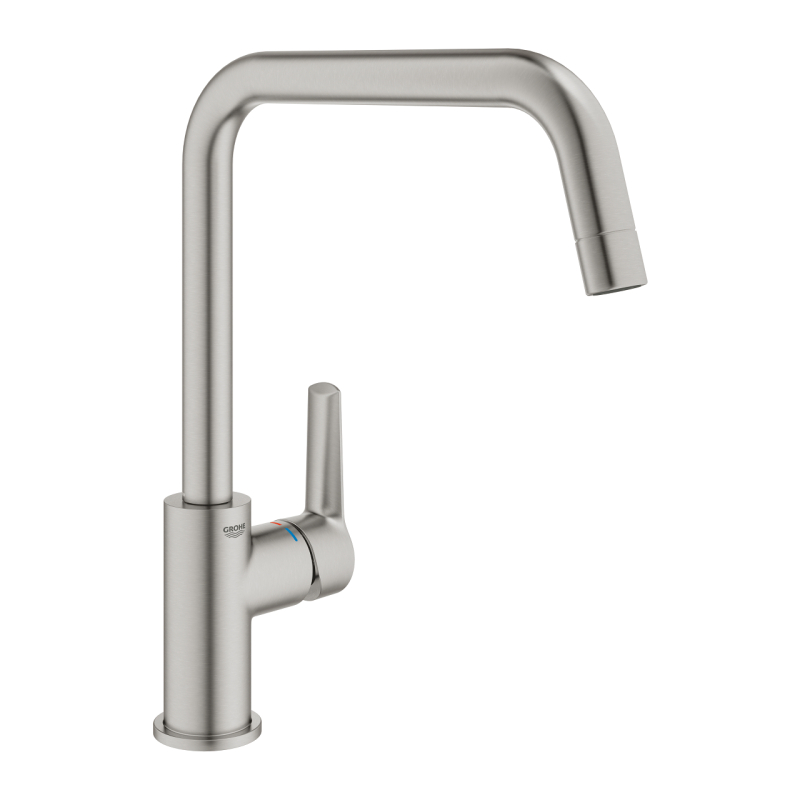 Змішувач одноважільний для мийки Grohe Start, сталь (30470DC0) фото 1