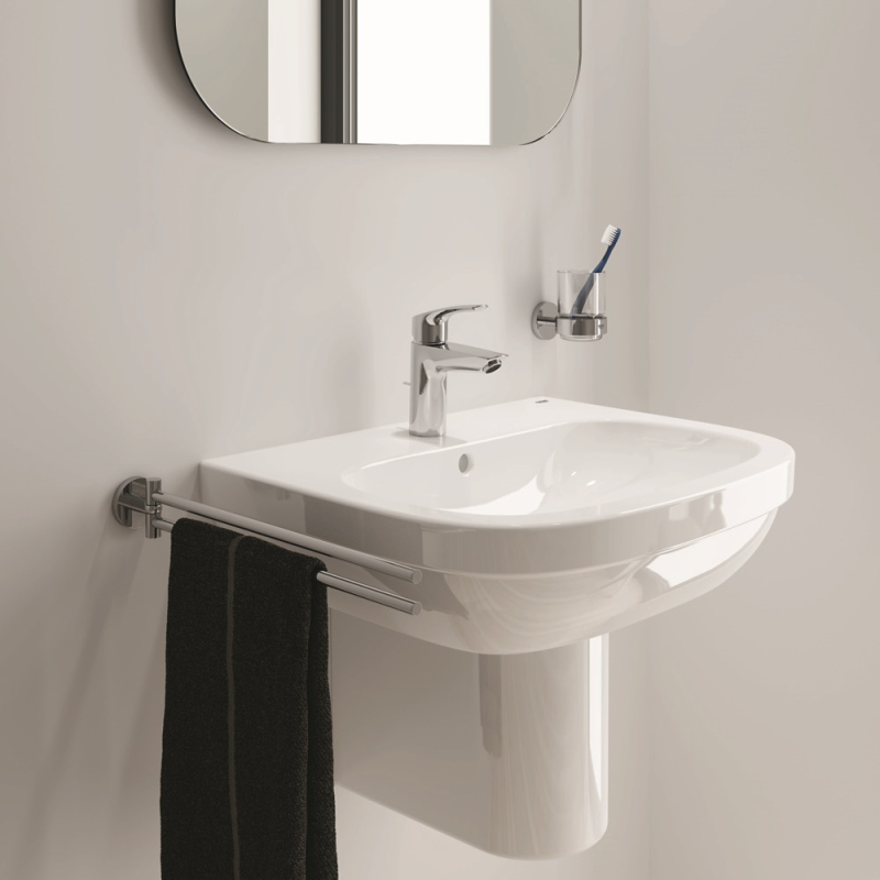 Одноважільний змішувач для раковини Grohe Eurosmart New S-Size, хром (33265003) фото 6