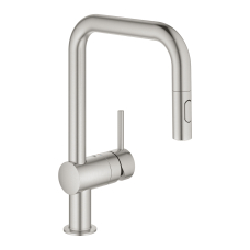 Смеситель однорычажный для мойки Grohe Vento, сталь (30439DC0)