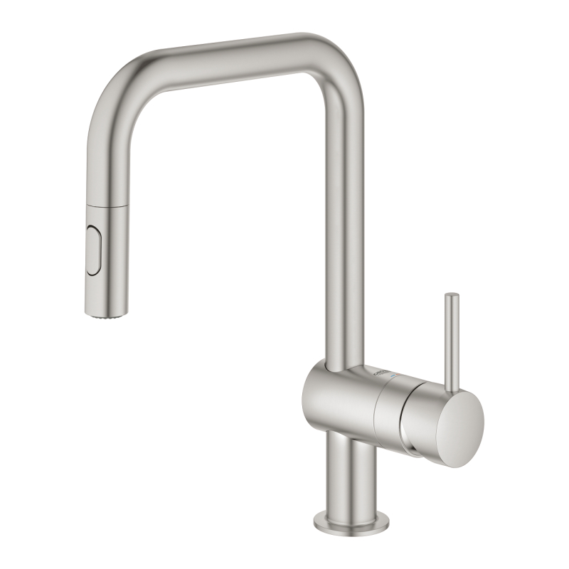 Смеситель однорычажный для мойки Grohe Vento, сталь (30439DC0) фото 2