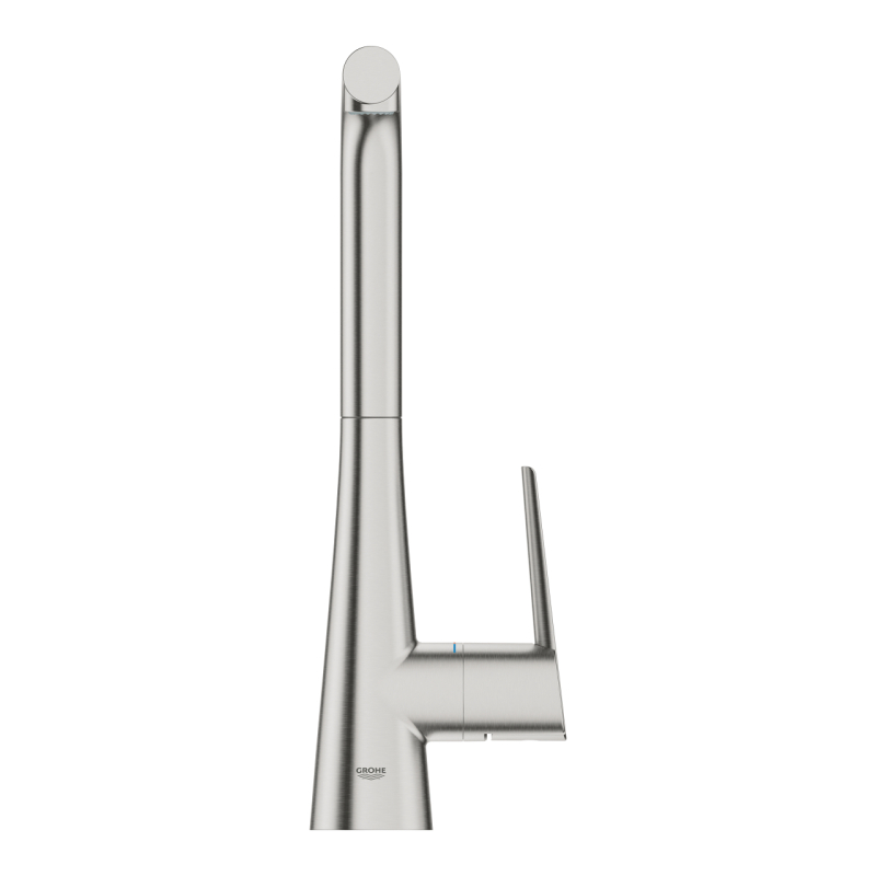 Змішувач одноважільний для мийки Grohe Scala L-вилив, сталь (30441DC0) фото 2