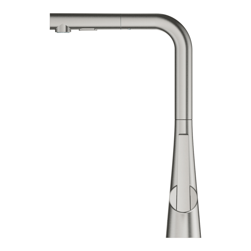 Змішувач одноважільний для мийки Grohe Scala L-вилив, сталь (30441DC0) фото 4