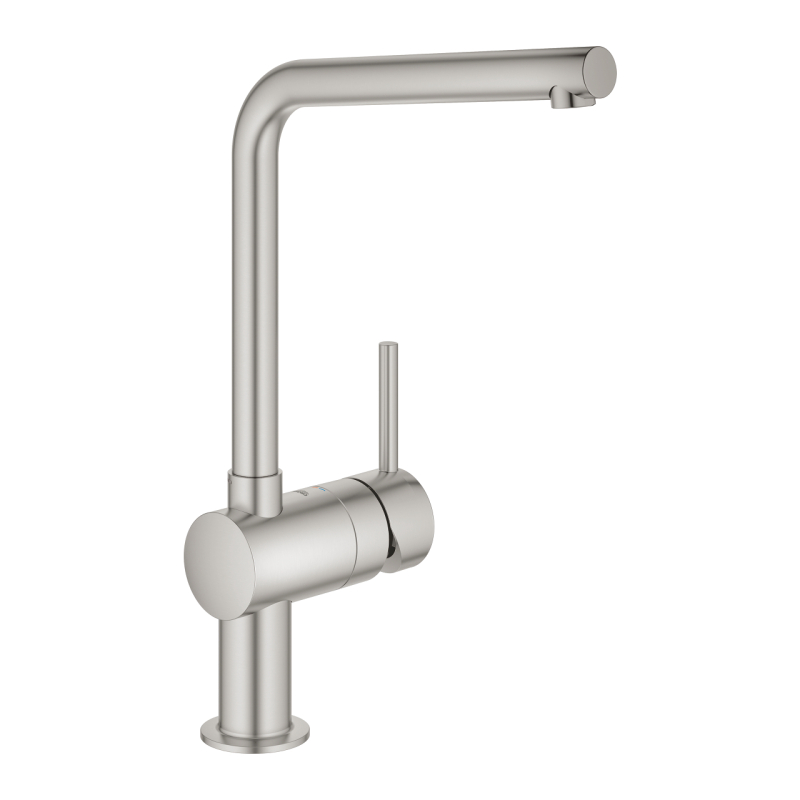 Смеситель однорычажный для мойки Grohe Vento, сталь (30425DC0) фото 1