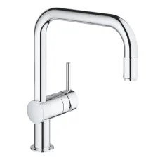 Смеситель однорычажный для мойки Grohe Vento U-излив, выдвижной хром (30435000)