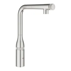 Смеситель однорычажный для мойки Grohe Accent SmartControl, суперсталь (30444DC0)