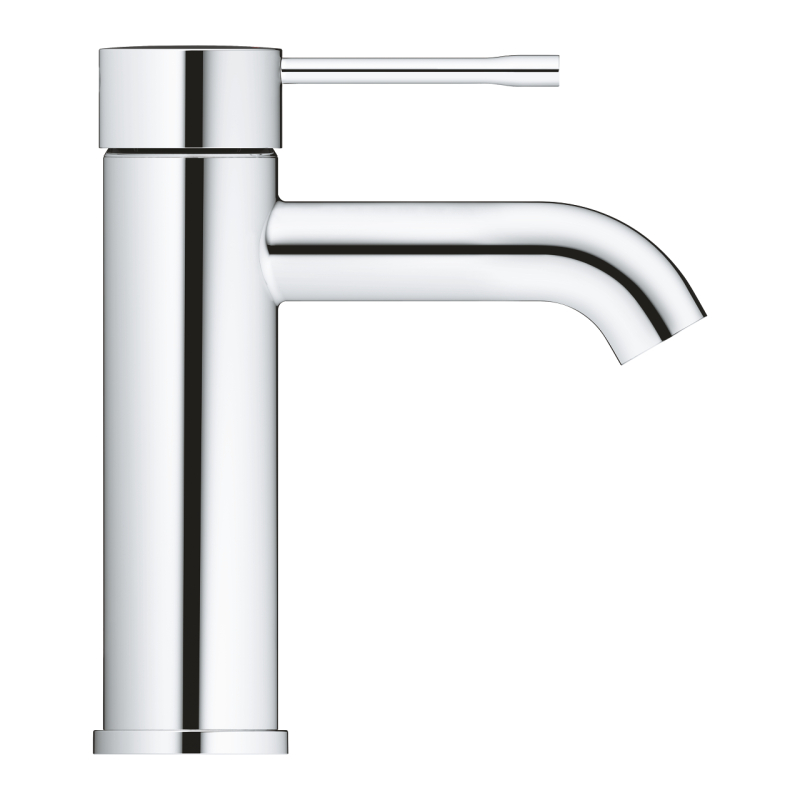 Одноважільний змішувач для раковини Grohe Essence New S-Size + нажимний донний клапан, хром (24179001) фото 3