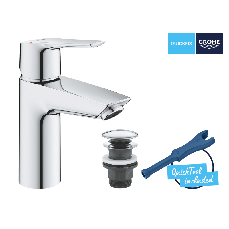 QuickFix Start Одноважільний змішувач для раковини S-Size (23551002) фото 8