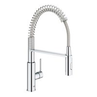 Смеситель однорычажный для мойки Grohe Get профессиональный, хром (30361000)