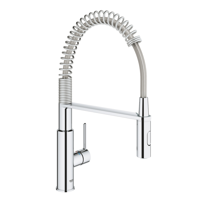 Смеситель однорычажный для мойки Grohe Get профессиональный, хром (30361000) фото 1