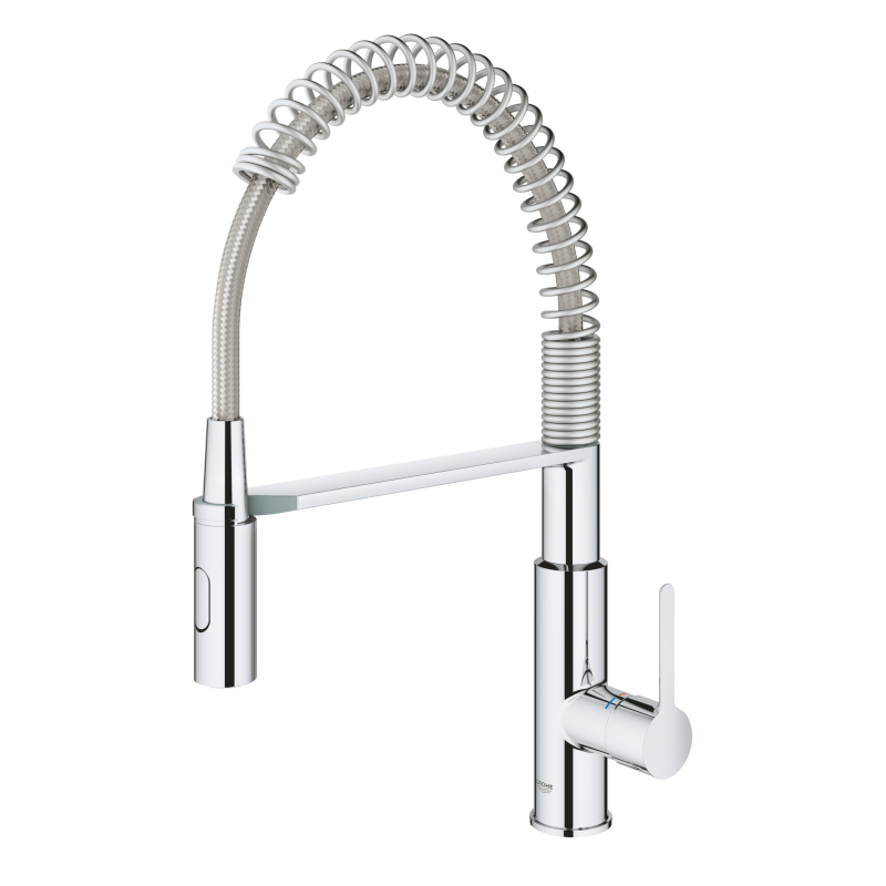 Смеситель однорычажный для мойки Grohe Get профессиональный, хром (30361000) фото 3