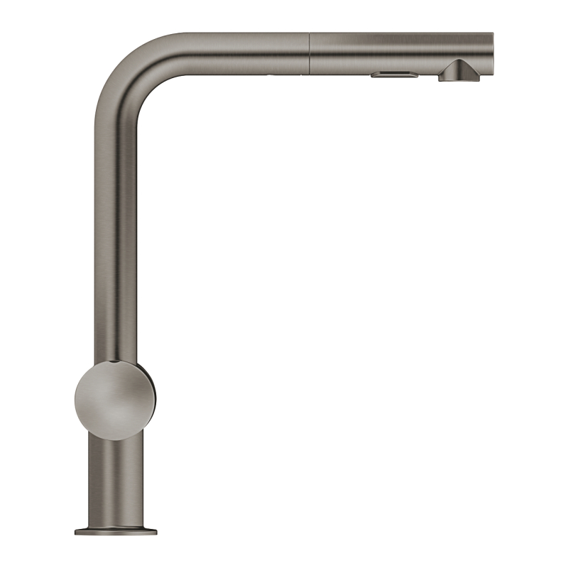 Смеситель для мойки однорычажный Grohe Minta с вентилем, графит (31558AL0) фото 2