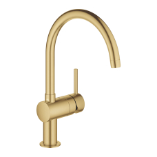 Смеситель для мойки Grohe Minta C-излив, золото (32917GN0)