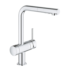 Смеситель для мойки однорычажный Grohe Minta с вентилем, хром (31558000)
