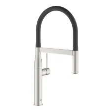Змішувач для мийки Grohe Essence C-вилив, сталь (30503DC0)