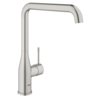 Смеситель однорычажный для мойки Grohe Essence U-излив, сталь (30505DC0)