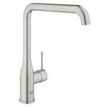 Смеситель однорычажный для мойки Grohe Essence U-излив, сталь (30505DC0)