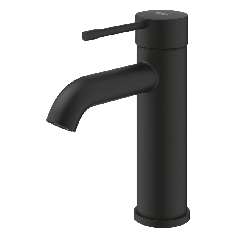 Смеситель для раковины Grohe Essence 174 мм, черный фантомный (24172KF1) фото 3