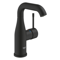 Смеситель для раковины Grohe Essence M-Size 193 мм, черный фантомный (24176KF1)