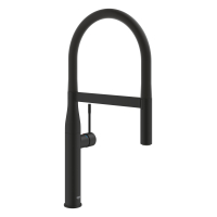 Змішувач одноважільний для мийки Grohe Essence C-вилив, чорний (30503KF0)