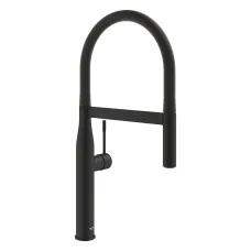 Смеситель однорычажный для мойки Grohe Essence C-излив, черный (30503KF0)