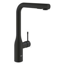 Смеситель однорычажный для мойки Grohe Essence, черный  (30504KF0)
