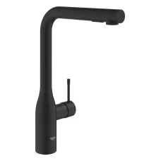 Смеситель однорычажный для мойки Grohe Essence, черный  (30504KF0)