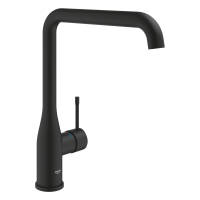 Смеситель однорычажный для мойки Grohe Essence, черный  (30505KF0)