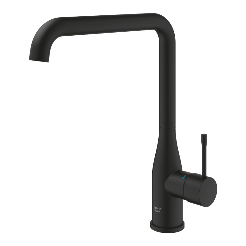 Смеситель однорычажный для мойки Grohe Essence, черный (30505KF0) фото 3