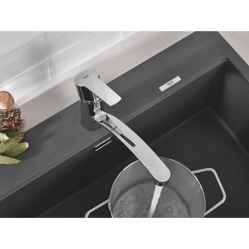Набор смесителей QuickFix Start 4 в 1 для ванны и кухни (UA202301KE) фото 6
