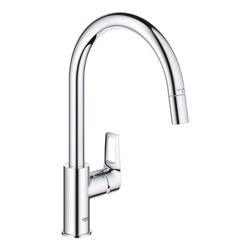 Смеситель однорычажный для кухни Grohe BauLoop New, хром (30543000) фото 1