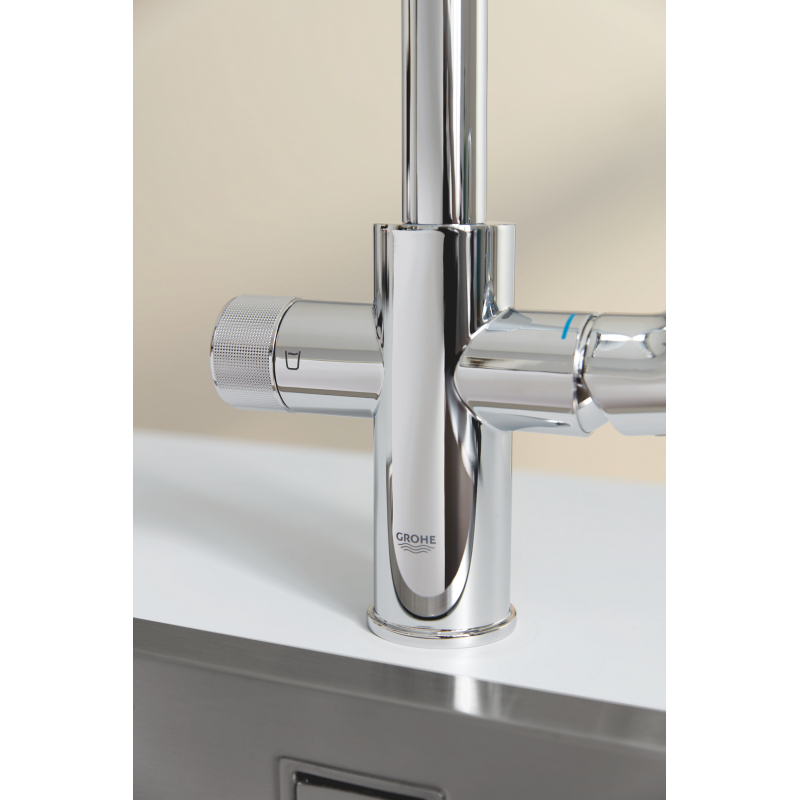 Смеситель для кухни для подачи технической и фильтрованной воды Grohe Blue Pure Minta, хром (30588000) фото 3