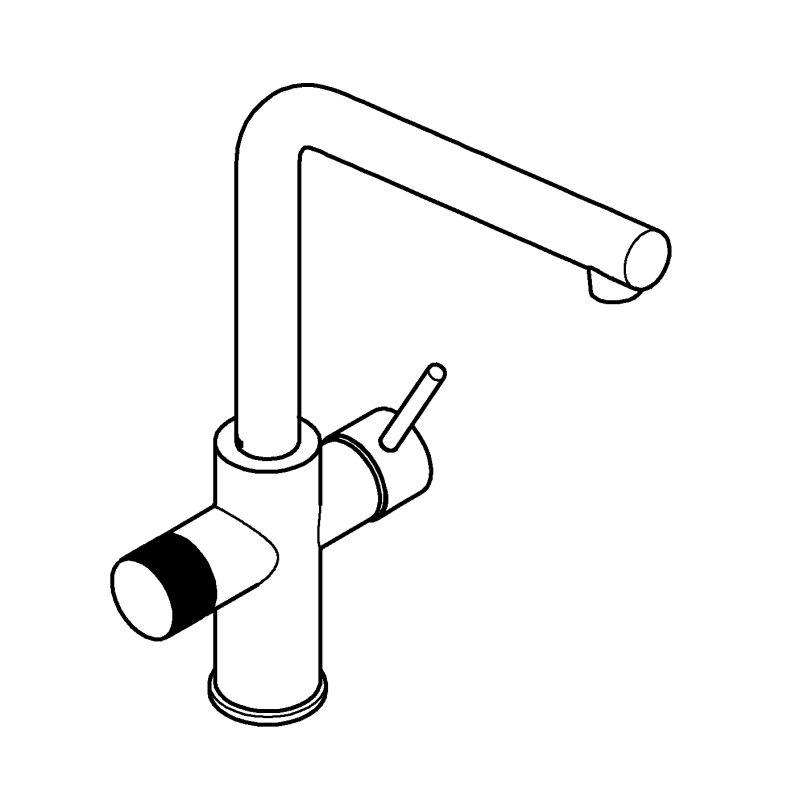 Смеситель для кухни для подачи технической и фильтрованной воды Grohe Blue Pure Minta, хром (30588000) фото 9
