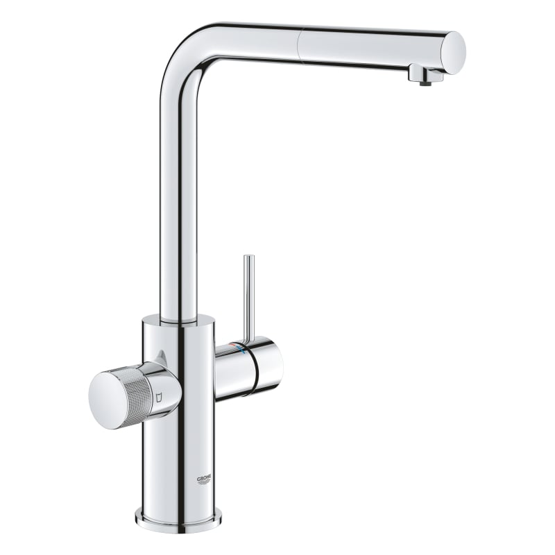 Змішувач для кухні для подачі технічної і фільтрованої води Grohe Blue Pure Minta, хром (30590000) фото 1