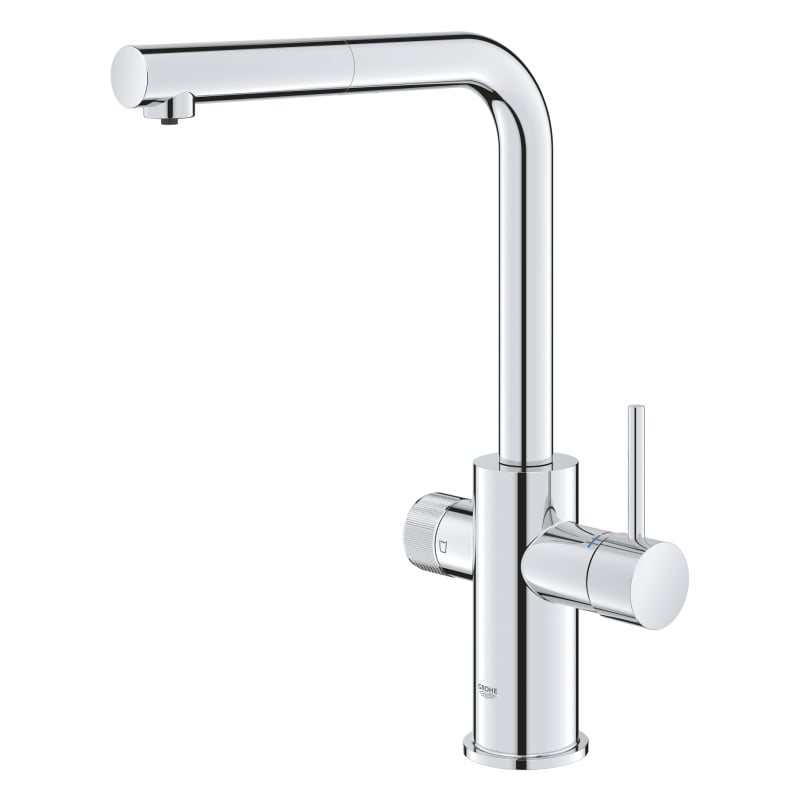Змішувач для кухні для подачі технічної і фільтрованої води Grohe Blue Pure Minta, хром (30590000) фото 2