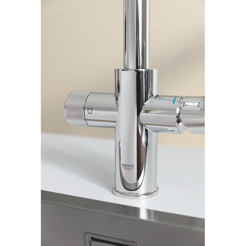 Змішувач для кухні для подачі технічної і фільтрованої води Grohe Blue Pure Minta, хром (30590000) фото 3