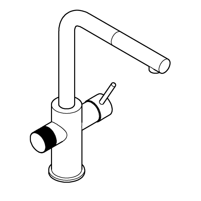 Змішувач для кухні для подачі технічної і фільтрованої води Grohe Blue Pure Minta, хром (30590000) фото 6