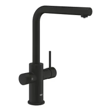 Смеситель для кухни для подачи технической и фильтрованной воды Grohe Blue Pure Minta, черный (30590KF0)